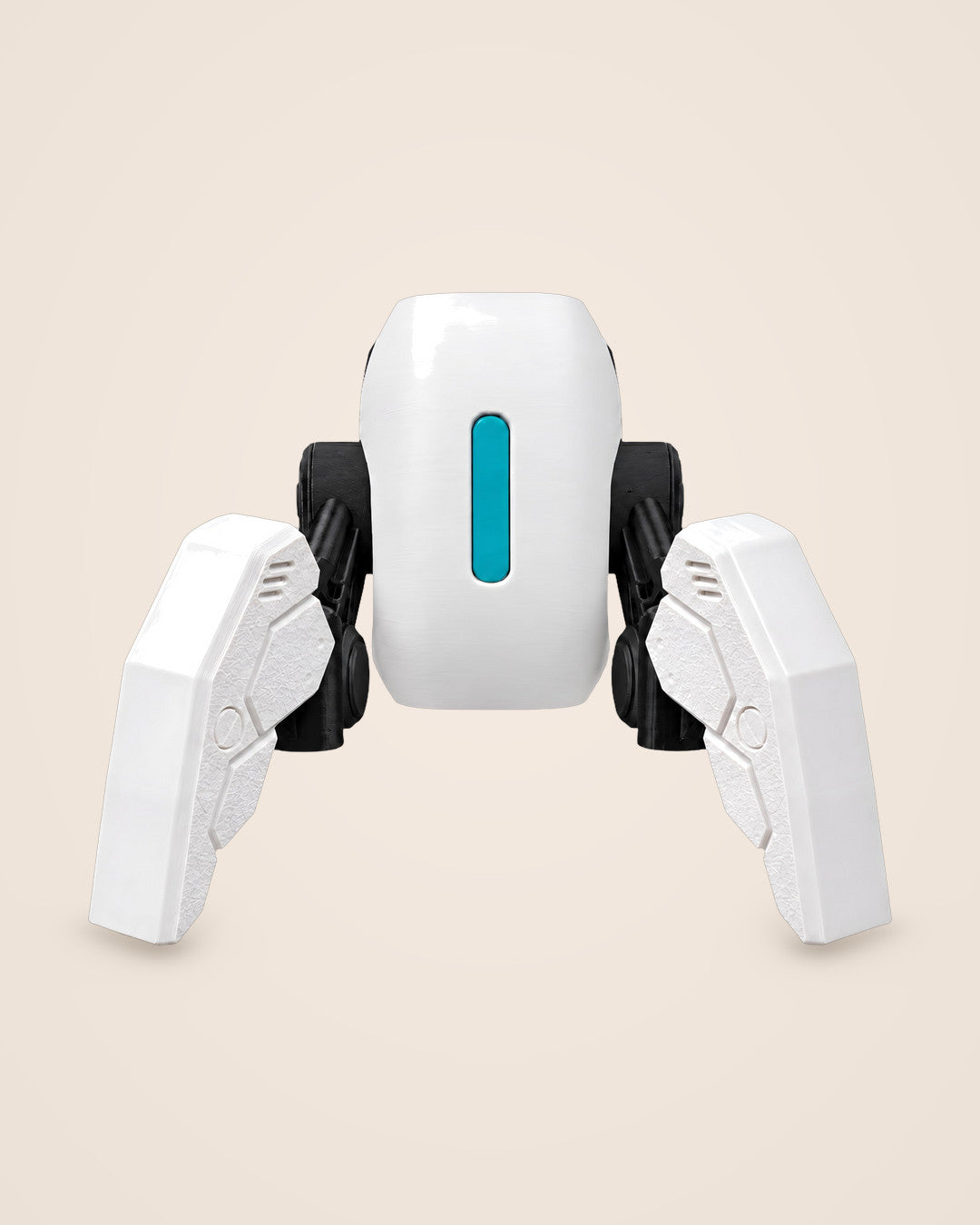 Mech Controller Stand: Sci-fi robot stand that cradles a games controller on three legs