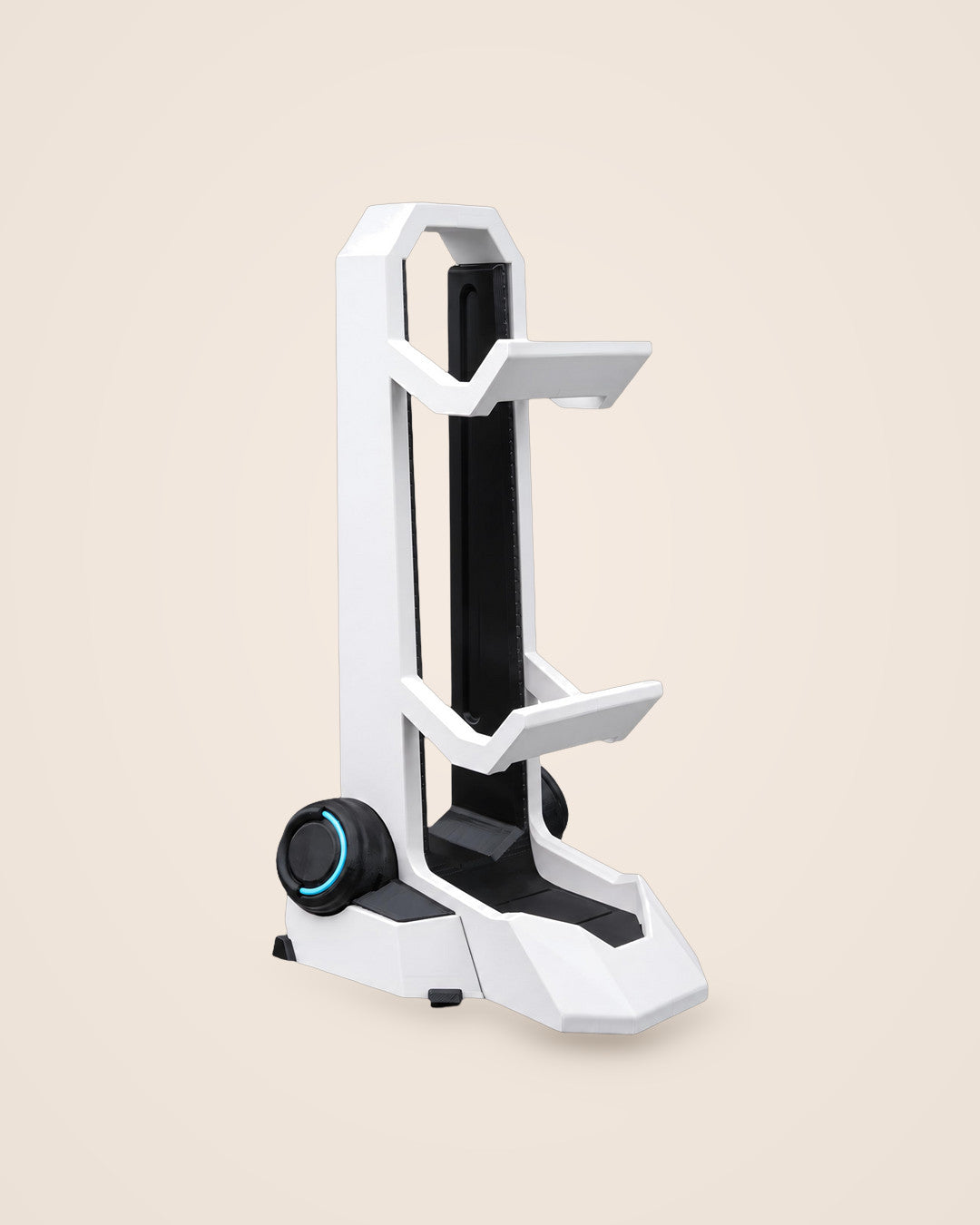 Twin Controller Stand: A slim upright stand for two controllers