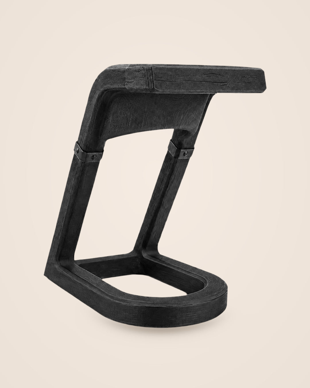 Oak Rest Wine Holder: Black