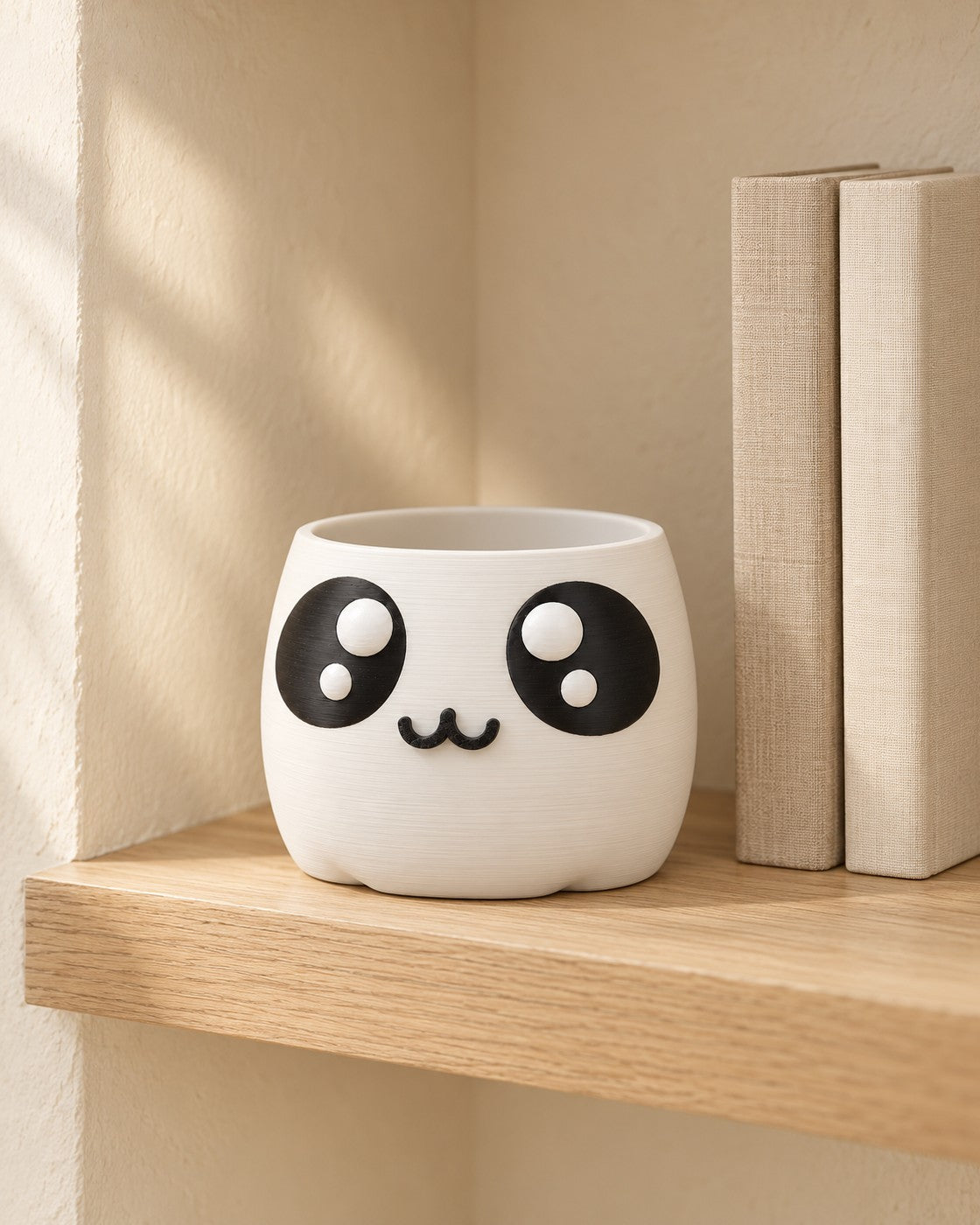 Mood Planter in a calm, softly lit interior, shown at true scale