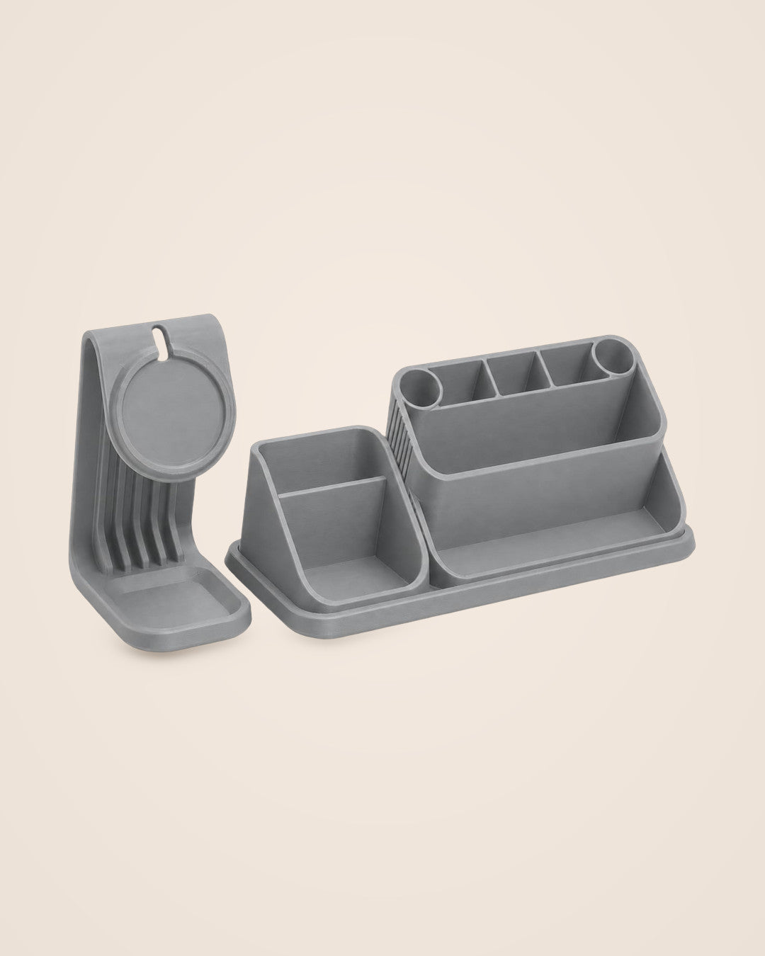 Modular Desk Organiser: Grey