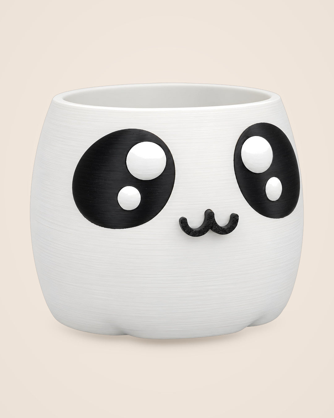 Mood Planter: Self-watering face planter whose mouth reads the water level