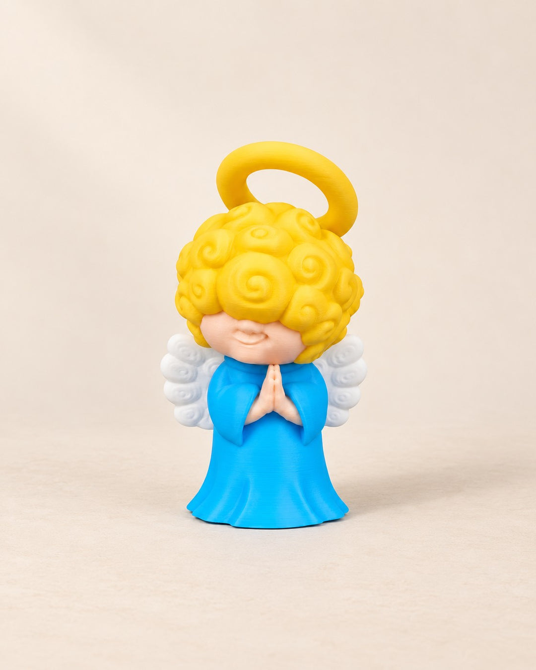 Praying Angel Ornament: Hanging or standing angel, 7 cm tall