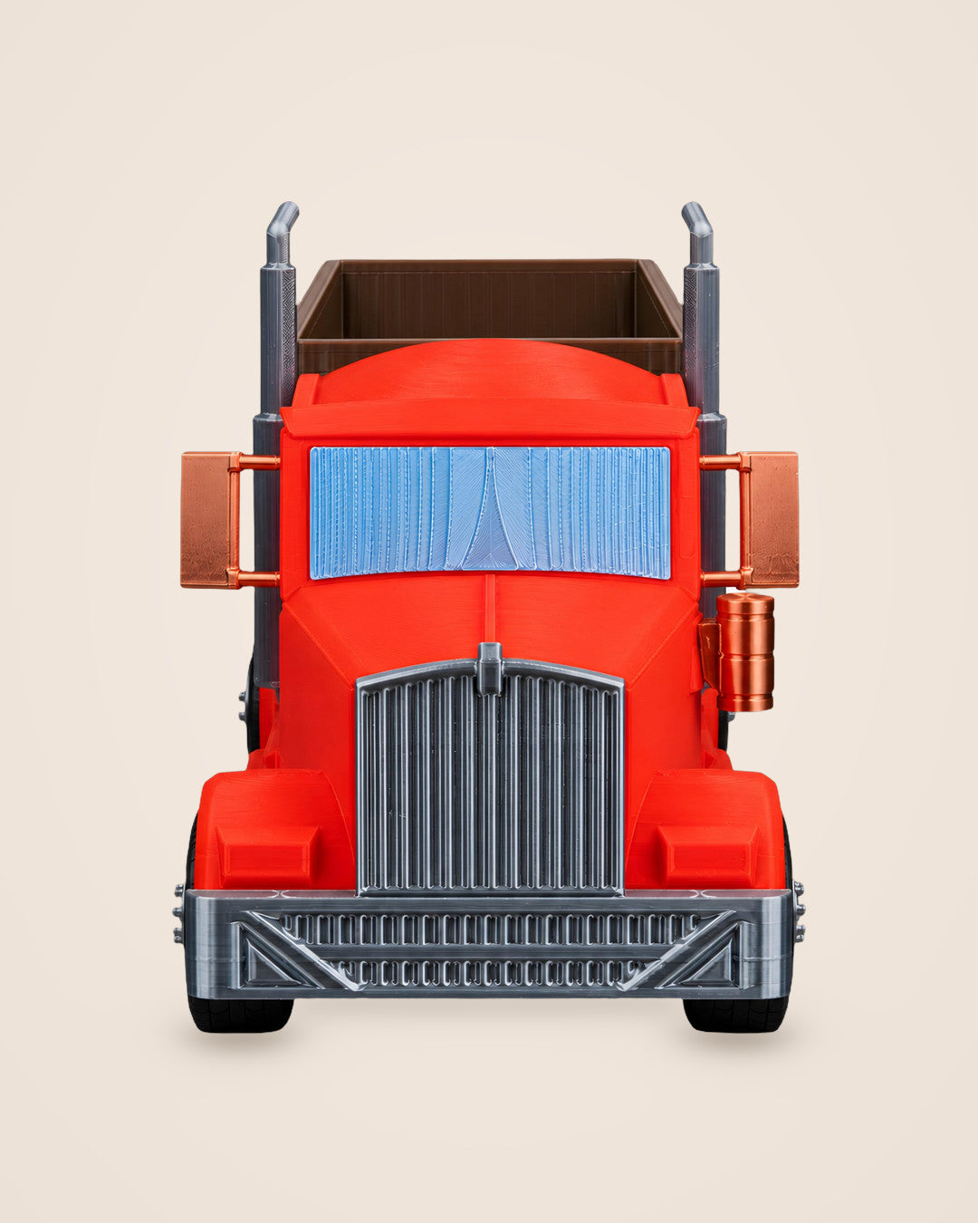 Tipper Truck Planter: A hand-finished red lorry whose trailer is the pot